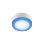 Aplica circulara ,105 mm, Alden Led 3W + 3W , Alb