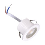 Spot de tavan rotund LED, Plastic, 3W, 230V 50Hz, Alb - imagine 2