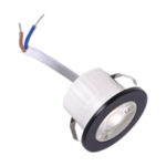 Spot de tavan rotund LED, Plastic, 3W, 230V 50Hz, Negru - imagine 2