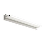 Aplică de perete pentru baie, SMD LED , Regal Led 9 W , Crom Argintiu