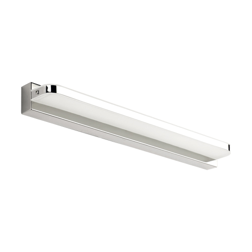 00008 Aplică de perete pentru baie, SMD LED , Regal Led 9 W , Crom Argintiu - imagine 1