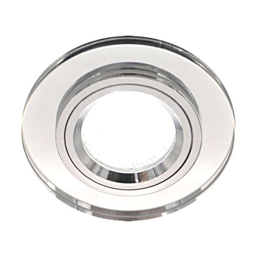 02921 Spot rotund decorativ , RIANA C , GU10, Argintiu - imagine 1