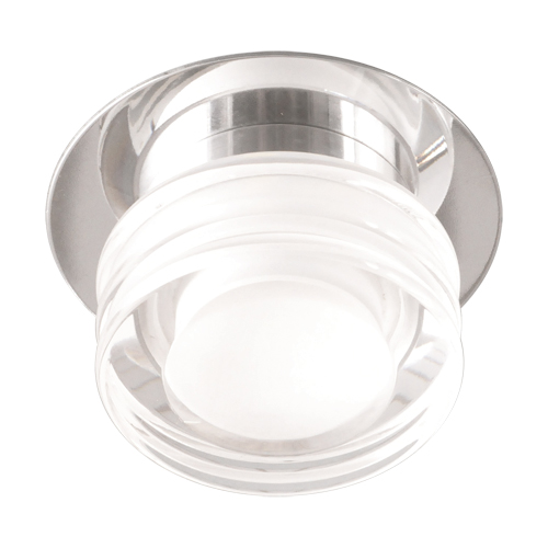 03180 Spot SMD LED cu ochi rotund din sticlă, IZA LED C, 6 W , Argintiu - imagine 1