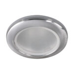 Rama spot rotund decorativ pentru baie , Viki C , GU10, Argintiu