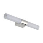 Aplica pentru baie cilindrică, Otylia Led 12 W, Crom / Argintiu