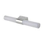 Aplica pentru baie cilindrică, Otylia Led 12 W, Crom / Argintiu - imagine 2