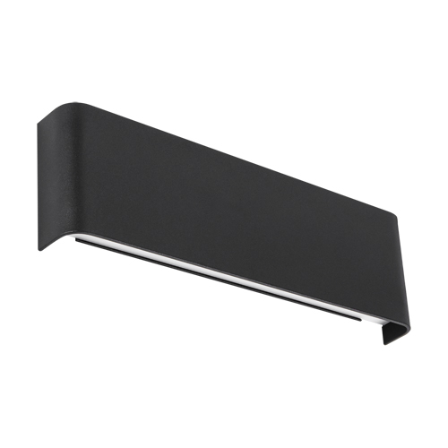 03554 Aplică cu două surse de lumină , SMD LED , Zelda Led C , 2 x 5 W, Negru - imagine 1