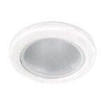 Rama spot rotund decorativ pentru baie , Viki C , GU10, Alb