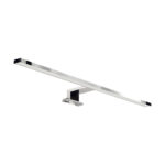 Aplică baie lucioasă, aluminiu , SMD LED , Roxana Led , 13 W, Crom Argintiu