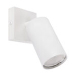 Spot reglabil de interior, Aluminiu , MANAM, GU10 , Alb