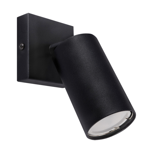 03763 Spot reglabil de interior, Aluminiu , MANAM, GU10 , Negru - imagine 1