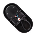 Plafoniera ovala led pentru exterior sau interior, ABS, SMD LED,  Aron Led L, 18 W, Negru - imagine 4
