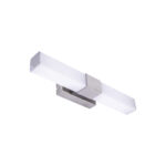 Aplica de inox pentru baie, Salsa Led, Inox, 8W, 4100K, Argintiu
