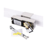 Aplica de inox pentru baie, Salsa Led, Inox, 24W, 4000K, Argintiu - imagine 3