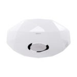Plafoniera asimetrică cu telecomandă, Iryna Led C, 24W, Alb - imagine 2