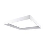 Ramă pentru panou led, Aluminiu,  Rama Hugo 62, Alb - imagine 2