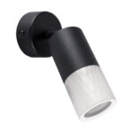 Spot reglabil de interior , Piano SPT, GU10 , Combo Negru/Alb