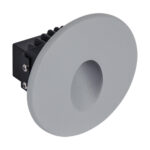 Spot rotund, incastrat, Cob Led pentru ilumunat scara, Azyl Led C, 1,6 W, Gri