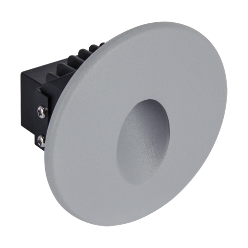 03904 Spot rotund, incastrat, Cob Led pentru ilumunat scara, Azyl Led C, 1,6 W, Gri - imagine 1