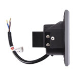 Spot pătrat, încastrat, Cob Led pentru ilumunat scara, Kurs Led D, 1,6 W, Gri - imagine 2