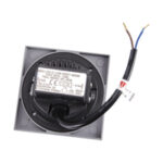 Spot pătrat, încastrat, Cob Led pentru ilumunat scara, Kurs Led D, 1,6 W, Gri - imagine 3