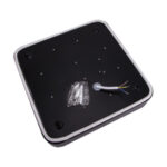 Plafoniera led patrata pentru interior, TOTEM LED D, 24 W, Negru - imagine 4