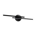 Aplică Led pentru baie cu 2 surse de lumină ,  GRACJA LED 2X7W, Negru