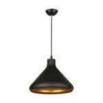 Pendul suspendat, 27 cm , Galaxa Black 27, Negru
