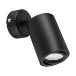 Spot tavan sau perete, Reglabil, Diametru 70 mm , Aluminiu, Bemol SPT, GU10, Negru
