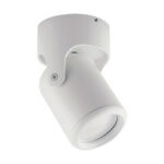 Spot tavan sau perete, Reglabil, Diametru 76 mm , Aluminiu, Domen SPT, GU10, Alb