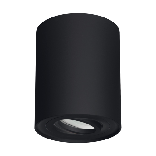 03713 Spot de tavan reglabil, Cilindru , Diametru 94 mm , Harry C Downlight, GU 10, Negru - imagine 1