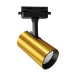 Spot, Cilindru , Aluminiu, Luter TRA, GU10, Auriu
