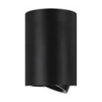Spot de tavan reglabil, Cilindru , Diametru 70 mm , Bemol Downlight, GU 10, Negru - imagine 2