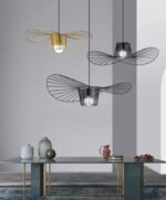 Lustra palarie, Diametru 450 mm , Metal , AURIE
