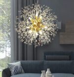 Lustra asimetrica , Gold Flower ,G9  Auriu