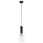 Pendul suspendat living, 1 sursă de lumină,  Soclu E27 , 60W,TOULOSE 1867, Negru