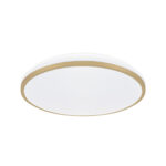 Plafonieră rotundă led aurie, Linus Led C, 18 W , Auriu