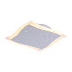 Plafoniera LED Canis, pătrată, 68W, Alb, Acril - imagine 3