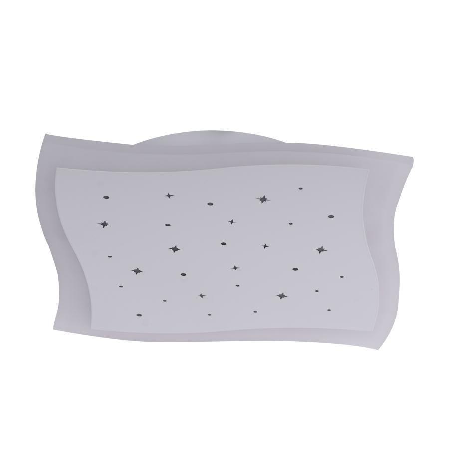 lustra-led-canis-68w-alb-acril-3000-4000-6000k_LL155_02 Plafoniera LED Canis, pătrată, 68W, Alb, Acril - imagine 1