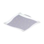 Plafoniera LED Canis, pătrată, 68W, Alb, Acril - imagine 2