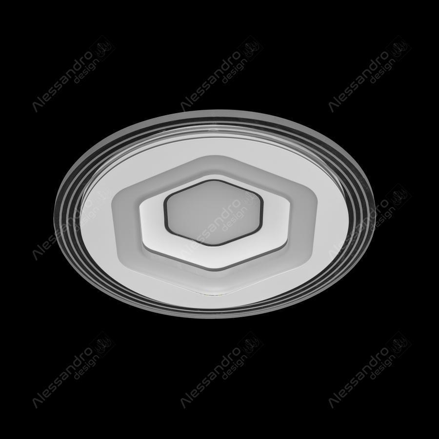 lustra-led-sabina-70w--alb-acril-3000-4000-6000k_LL1810AL_02 Aplică LED Sabina, rotundă, 70W, Alb, Acril - imagine 1