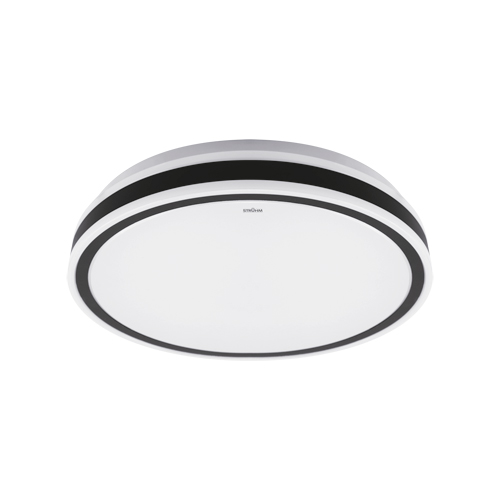 03775 Plafoniera led cu ramă neagră, Aurelia LED C, 38 cm ,24 W, Alb/Negru - imagine 1