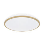Plafoniera led cu ramă aurie, Linus LED C, 38 cm ,24 W, Auriu