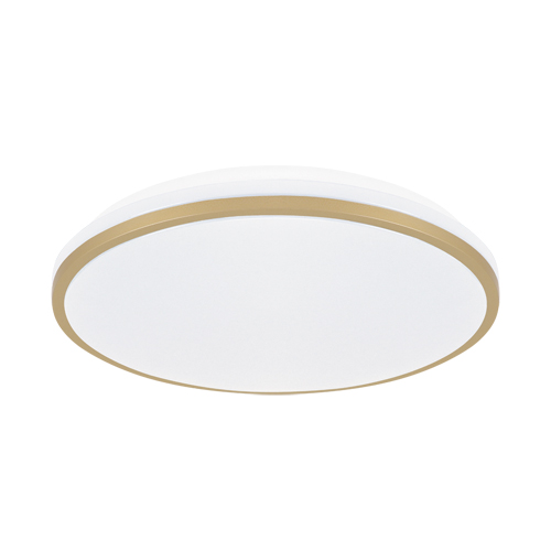 04348 Plafoniera led cu ramă aurie, Linus LED C, 38 cm ,24 W, Auriu - imagine 1