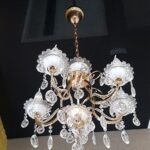 Lustra cu design classic, Aurie