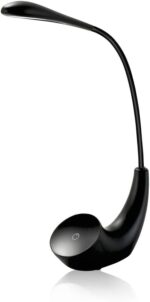 Lampa birou HALO LED cu touch, Negru - imagine 2