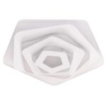 Aplică Modernă LED ,ROSE24,  Acril, 24 cm, Alb