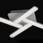 Lustră LED, FAN 4 x 20 W , SMD Led, Alb
