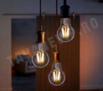 Bec Led Horoz Electric , Filament Globe 8 ,E27 ,8W, 850 lm, 4200 k, Lumina Caldă - imagine 3