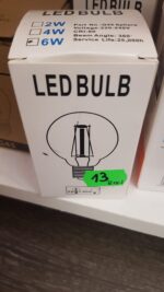 Bec Led GENERIC, LED BULB ,E27 ,6W, 470 lm, 2700 k, Lumină Caldă - imagine 3